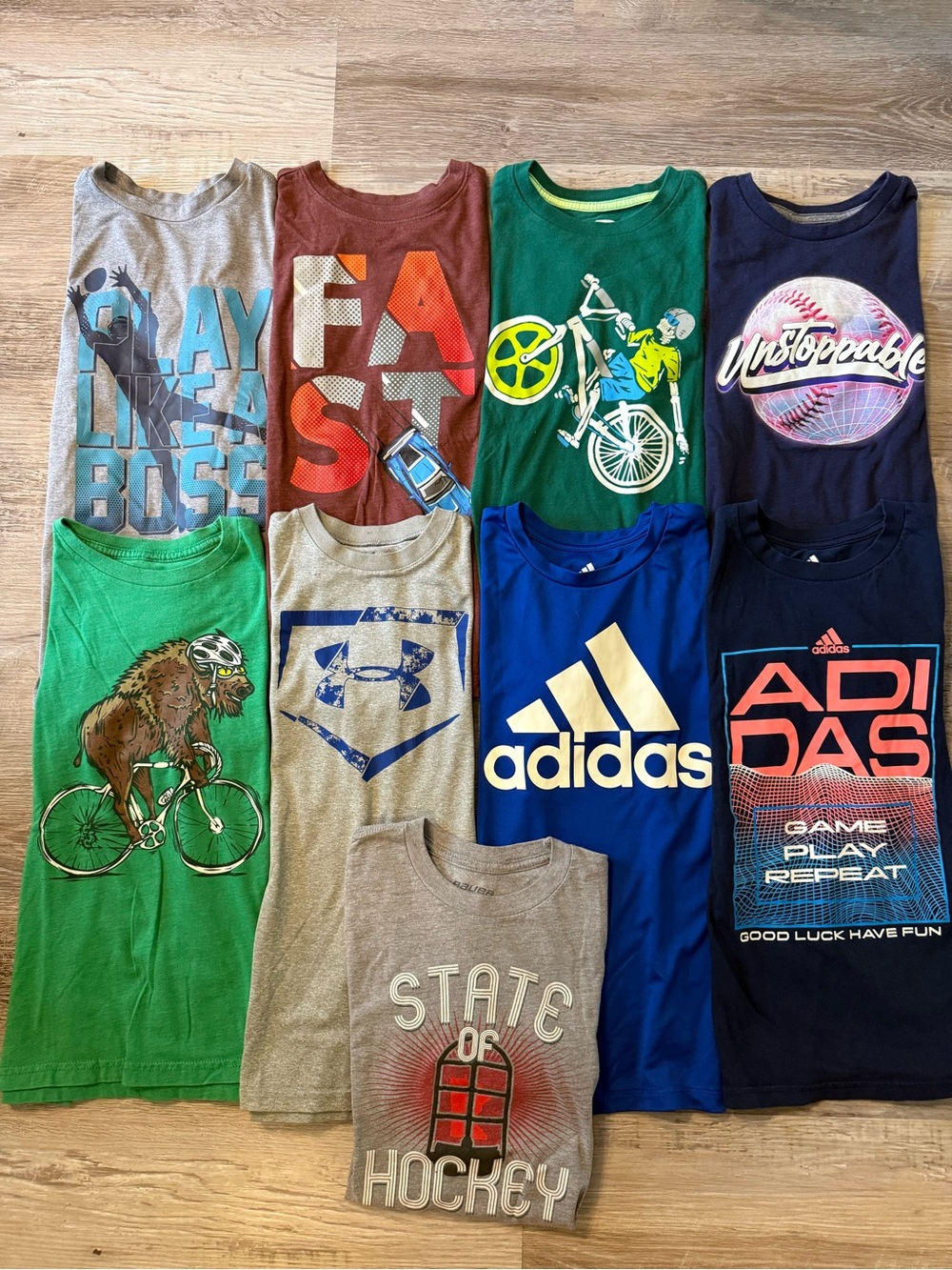 Boys Misc. T-shirt Bundle Size Medium (8/10)